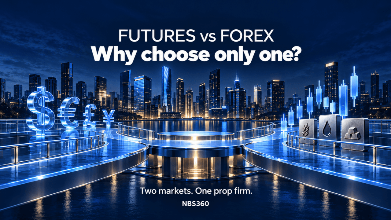 Futures vs Forex visual photo